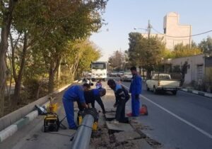 آغاز طرح آبرسانی به روستاهای بخش خاوران