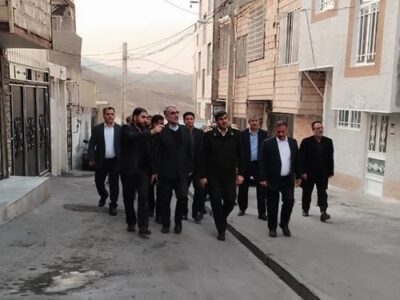 رسیدگی به مشکلات «محلات کرامت» توسط مسؤولان کشوری در شهرقدس+عکس