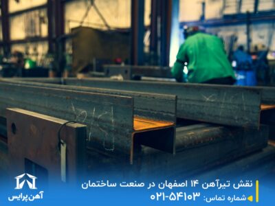 نقش تیرآهن ۱۴ اصفهان در صنعت ساختمان