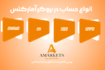 انواع حساب در بروکر آمارکتس