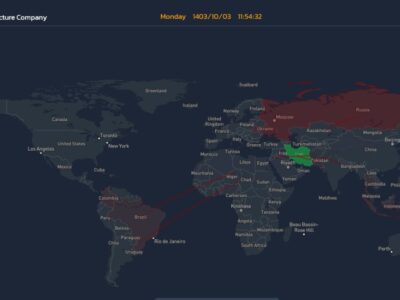 تحلیل و بررسی ابزار جدید نقشه حملات DDoS ایران، روش های پیشگیری از حملات DDoS