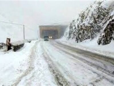 انسداد محور سربیژن–راین به دلیل بارش برف