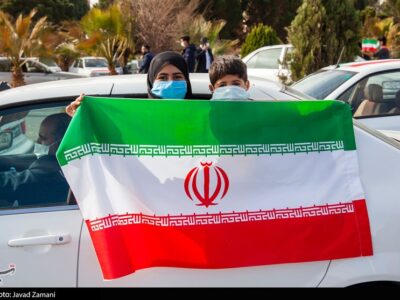 برگزاری رژه خودرویی مردم بندرعباس