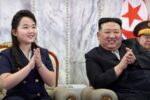رهبر کره شمالی و دختر در جشن سال نو / «کیم جونگ اون» در لباس عید! + عکس
