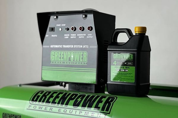 راهنمای خرید موتور برق کممصرف برای مناطق با قطعی برق زیاد موتور برق گرین پاور دارای ATS مناسب برای قطعیهای برق مکرر