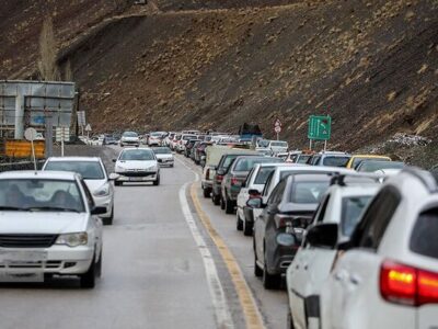 انسداد جاده چالوس برای تعمیرات