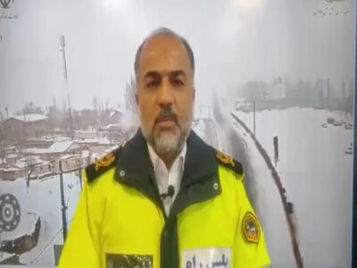 بارش برف و باران در بیشتر محور های مواصلاتی کشور