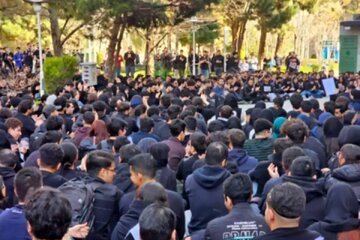 تجمعات دانشجویی در چند دانشگاه تهران