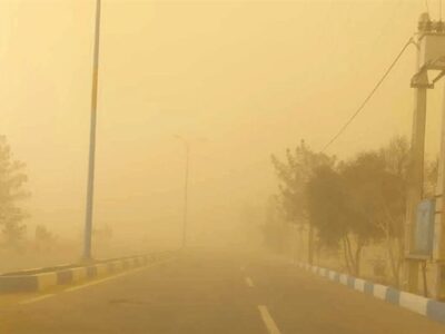 طوفان گلستان را درنوردید