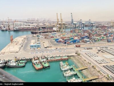 ظرفیت کانتینری بنادر هرمزگان ۲۰۰ هزار TEU افزایش یافت