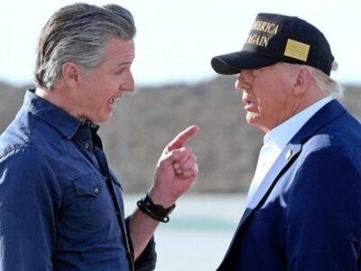 فرماندار کالیفرنیا در کنفرانس مونیخ: ترامپ خواهد رفت؛ او موقتی است