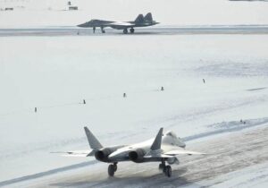 محموله جدید جنگنده‌های سوخو ۵۷ روسیه تحویل شد