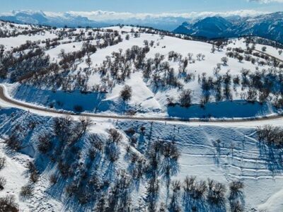 کاهش ۷۰ درصدی پوشش برفی ایران