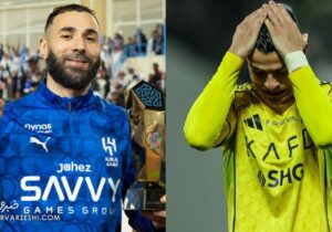 کنایه کریم بنزما به رونالدو درمورد انتقال به الهلال
