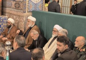 گرامیداشت چهلم شهدای اغتشاشات با حضور رئیس جمهور در حرم مطهر رضوی