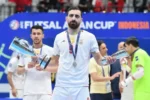 گل ملی پوش فوتسال ایران نامزد برترین گل AFC
