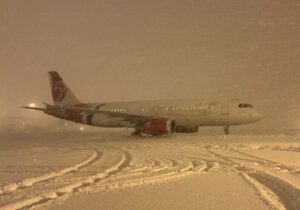 ۶ پرواز خارجی در فرودگاه بین‌المللی بندرعباس به زمین نشست