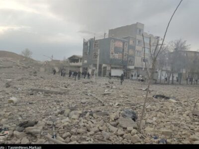 حمله صهیونی- آمریکایی به مدرسهای در خمین؛ ۲ نفر شهید شدند+عکس
