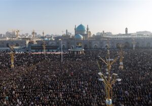 نماز عید فطر در حرم مطهر رضوی+تصاویر