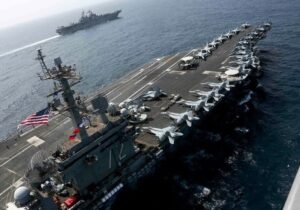 آرایش نظامی آمریکا در منطقه/ جنگ نزدیک است؟