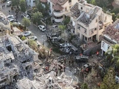 اصابت موشک ایران به مقر وزرات جنگ اسرائیل