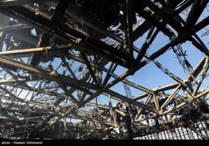 اصابت پرتابه دشمن به سوله تعاون روستایی هفتگل