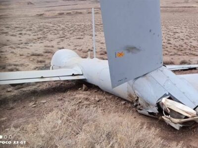 انهدام پهپاد هرمس ۹۰۰ در اندیمشک