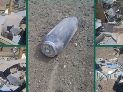 انهدام ۵ فروند موشک تاماهاوک و یک فروند کروز در آسمان استان قزوین+عکس