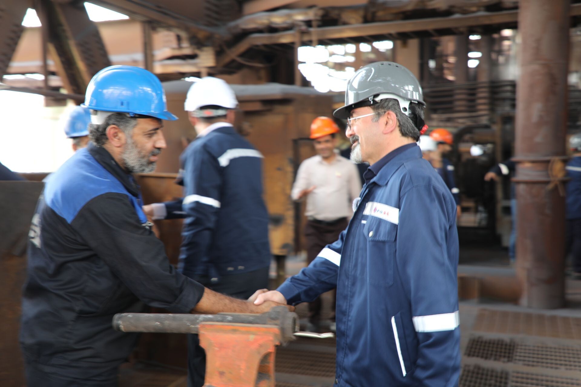 بازدید مدیرعامل هلدینگ صبا انرژی از شرکت صبا فولاد خلیج فارس