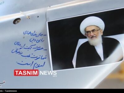 تشکر پهپادی نیروهای مسلح از آیت‌الله‌ نوری همدانی