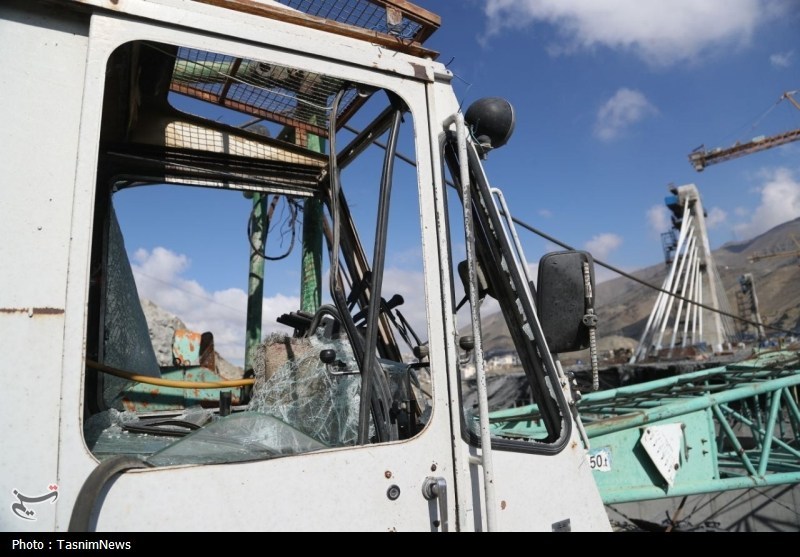 تصاویر پل B1 کرج پس از حمله آمریکایی ـ صهیونی تصاویر پل B1 کرج پس از حمله آمریکایی ـ صهیونی