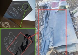 جنگنده F-۳۵ ساقط شده آمریکایی شناسایی شد