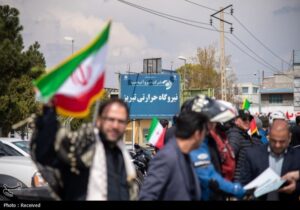 جوانان تبریز سپر نیروگاه حرارتی در تهاجم صهیونی آمریکایی به زیرساخت‌ها