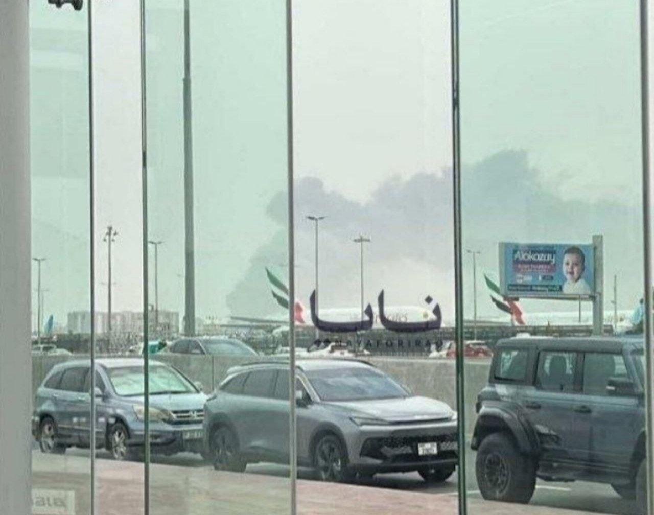 فوری/ انفجار در فرودگاه دبی فوری/ انفجار در فرودگاه دبی