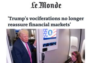 لوموند فرانسه: فریادهای ترامپ دیگر بازارهای مالی را آرام نمی‌کند