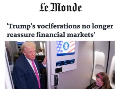 لوموند فرانسه: فریادهای ترامپ دیگر بازارهای مالی را آرام نمی‌کند