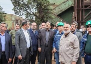 وزیر صمت از فولاد خوزستان بازدید کرد