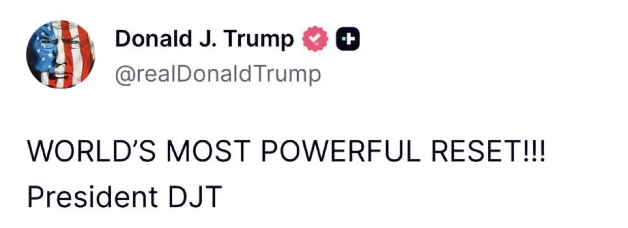 پیام تازه ترامپ خبرساز شد