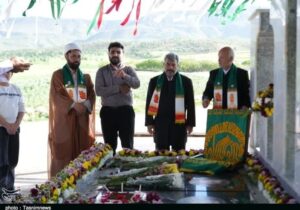 ۵ شهادت و یک زیارت/ کاروان رضوی در روستای انگز+ تصاویر