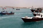 رژه شناورهای بسیج دریایی دیر در روز ملی خلیج فارس