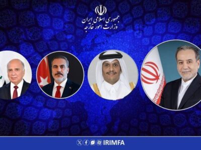 گفتگوی تلفنی عراقچی با همتایان ترکیه ای، قطری و عراقی