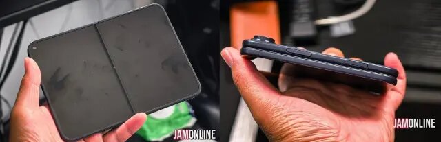 تصاویر واقعی اولین آیفون تاشو لو رفت