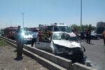 جزئیات تصادف مرگبار تانکر بنزین با پژو ۴۰۵ در آزادراه نطنز–اصفهان
