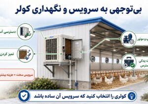 اشتباهات رایج در انتخاب کولر مرغداری