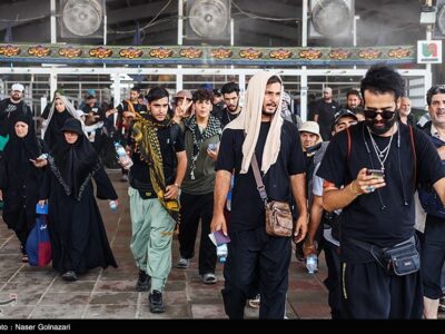 ببینید| طوفان عاشقی در مرز مهران؛ رکورد تردد ۲۲۰هزار زائر ‌شکسته شد