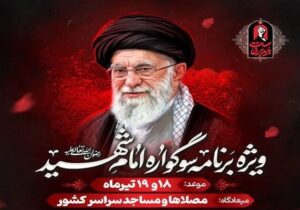 برگزاری جمعه‌های خونخواهی و انتقام همزمان با اقامه نمازهای جمعه