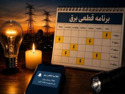 جدول قطع برق سهشنبه ۳۰ تیر ۱۴۰۵ / برق کدام استانها فردا قطع میشود؟ + روش استعلام خاموشی