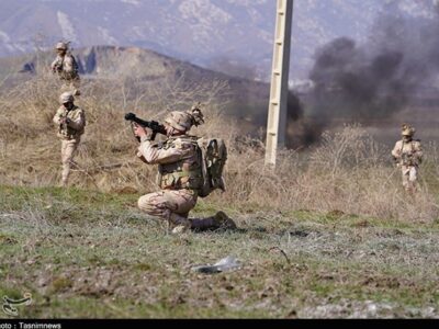 خنثی‌سازی عملیات خرابکارانه گروهک تروریستی در مرز بانه