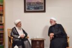 دیدار رئیس قوه قضاییه با آیت‌الله سبحانی