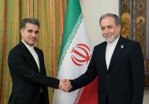 دیدار سرکنسول جدید جمهوری اسلامی ایران در مرو با عراقچی